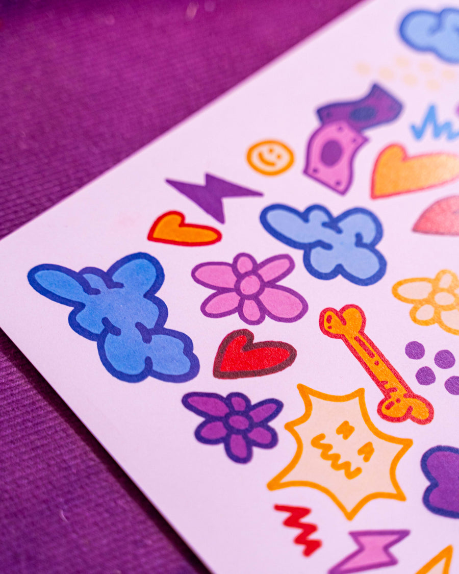 Gribouillages | Brunograffer | Affiche