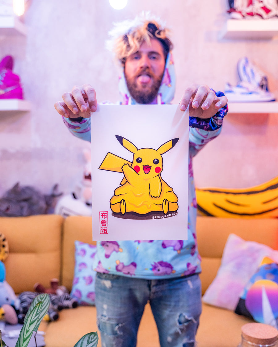 Pigrachu | Brunograffer | Affiche