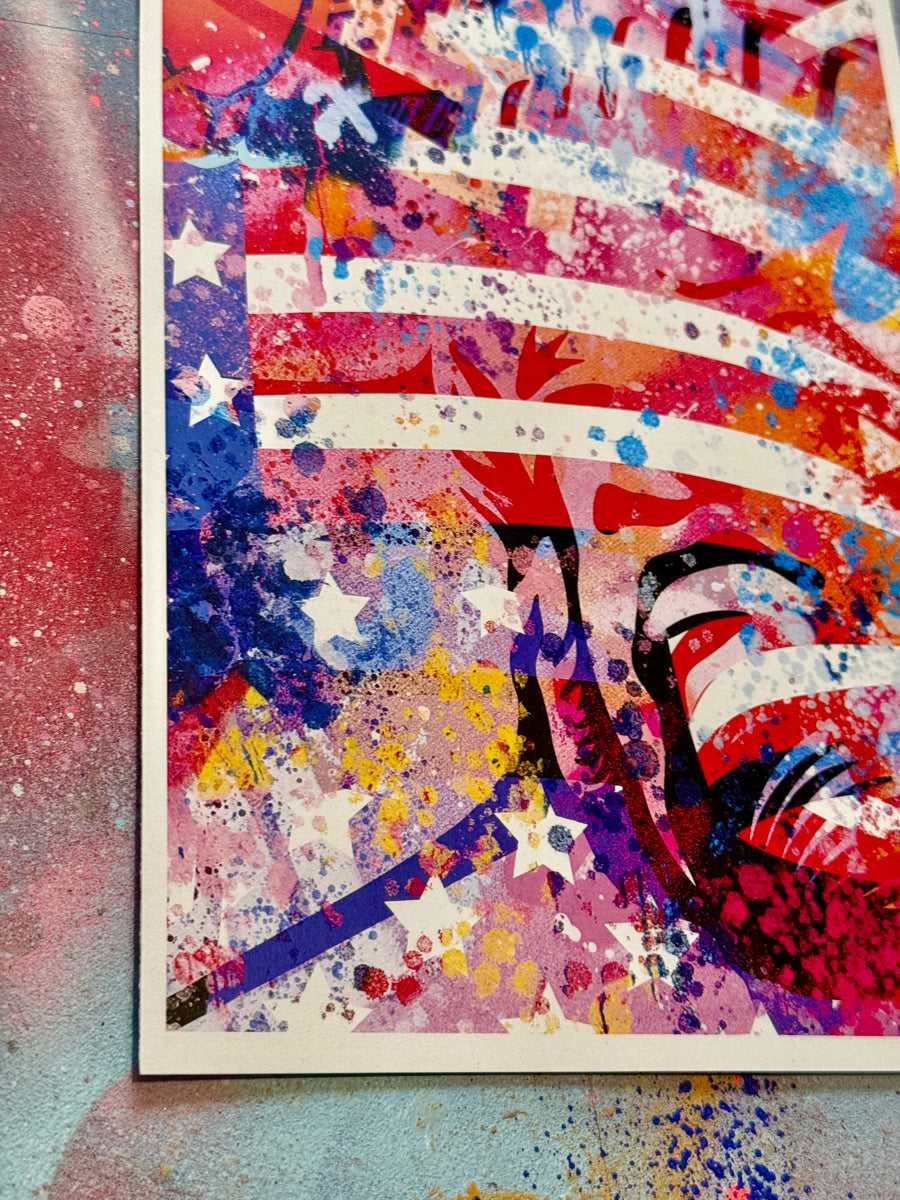 Art de rue américain 1/2 | Brunograffer | Affiche