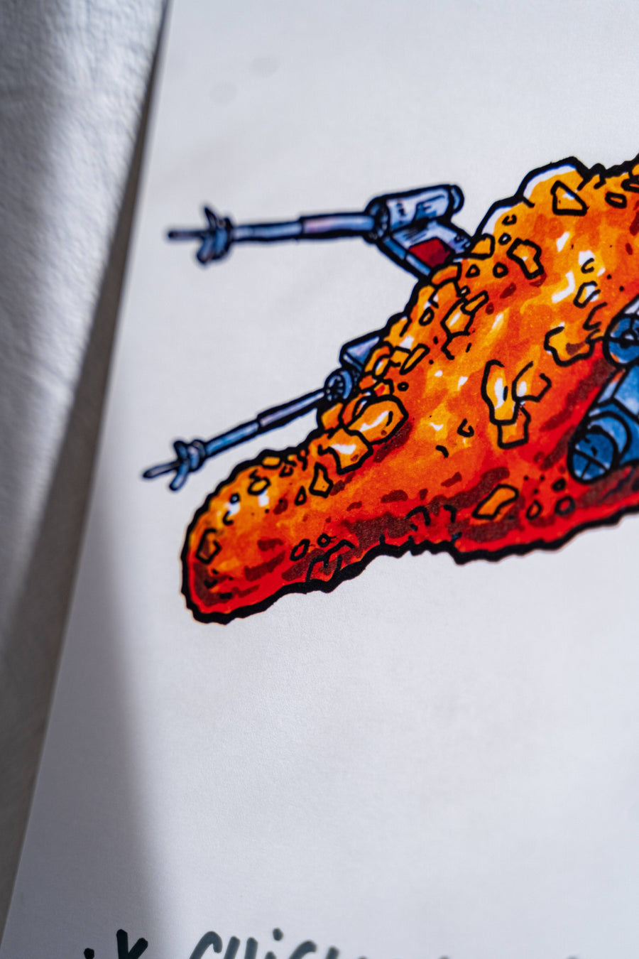 Ailes de poulet X | Brunograffer | Affiche