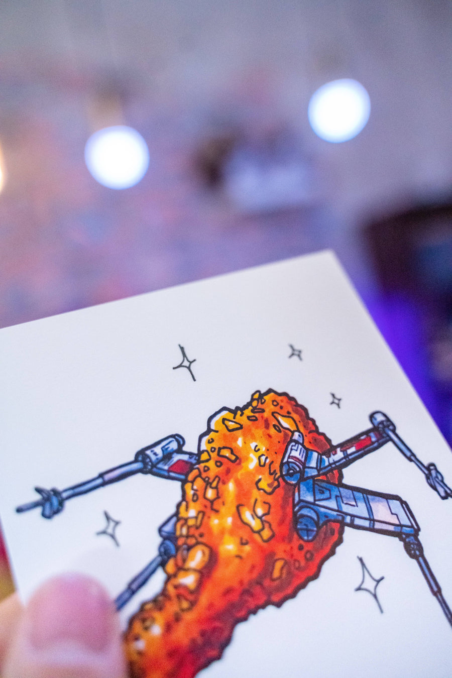 Ailes de poulet X | Brunograffer | Affiche