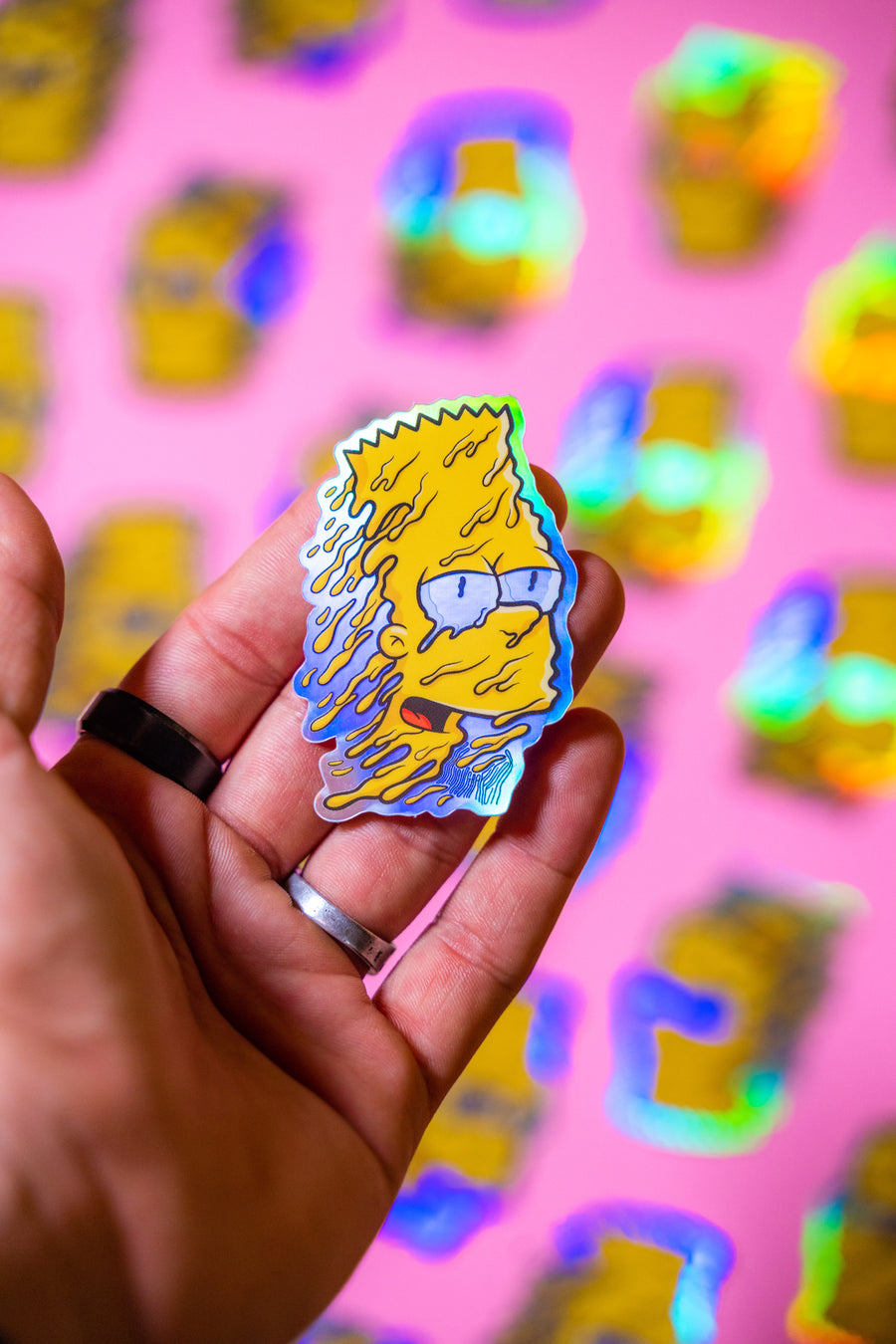 Bart Simpson Dégoulinant | Brunograffer | stickers