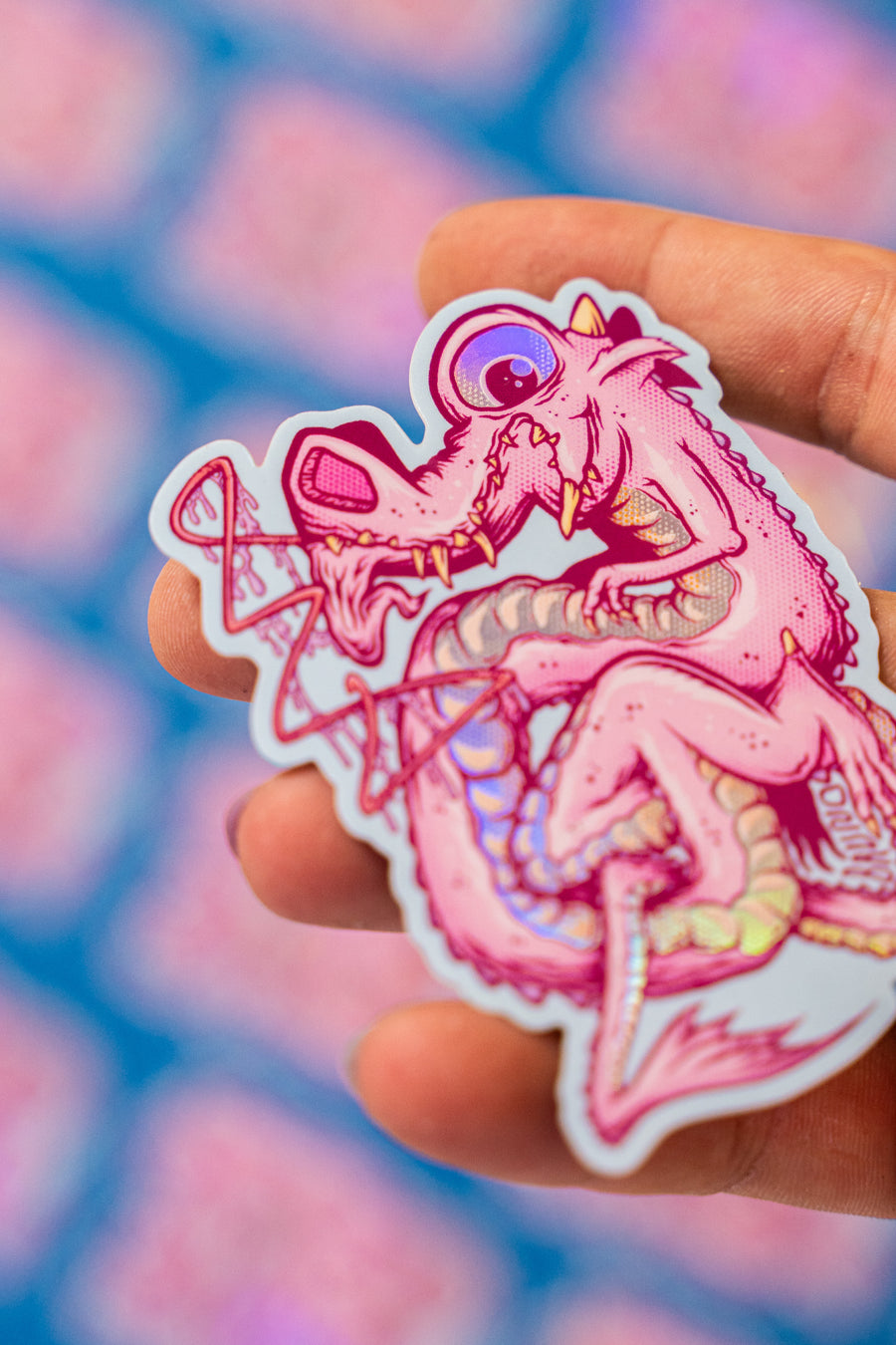 Dragon Débile | Brunograffer | stickers