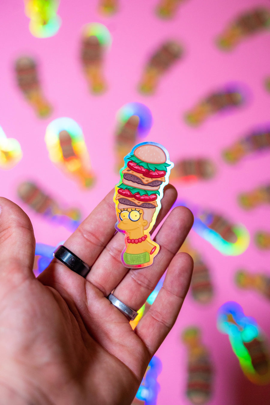 Marge Simpson Burger | Brunograffer | stickers