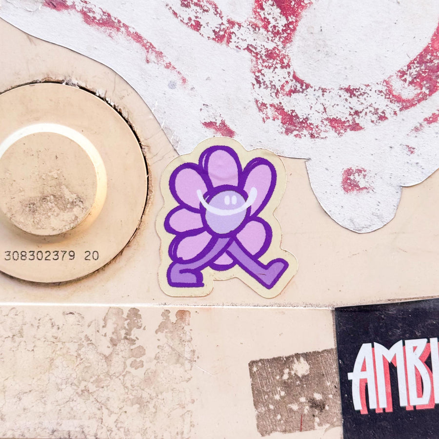 Pack Fleur animée (7 Stickers) | Brunograffer | Les packs de stickers