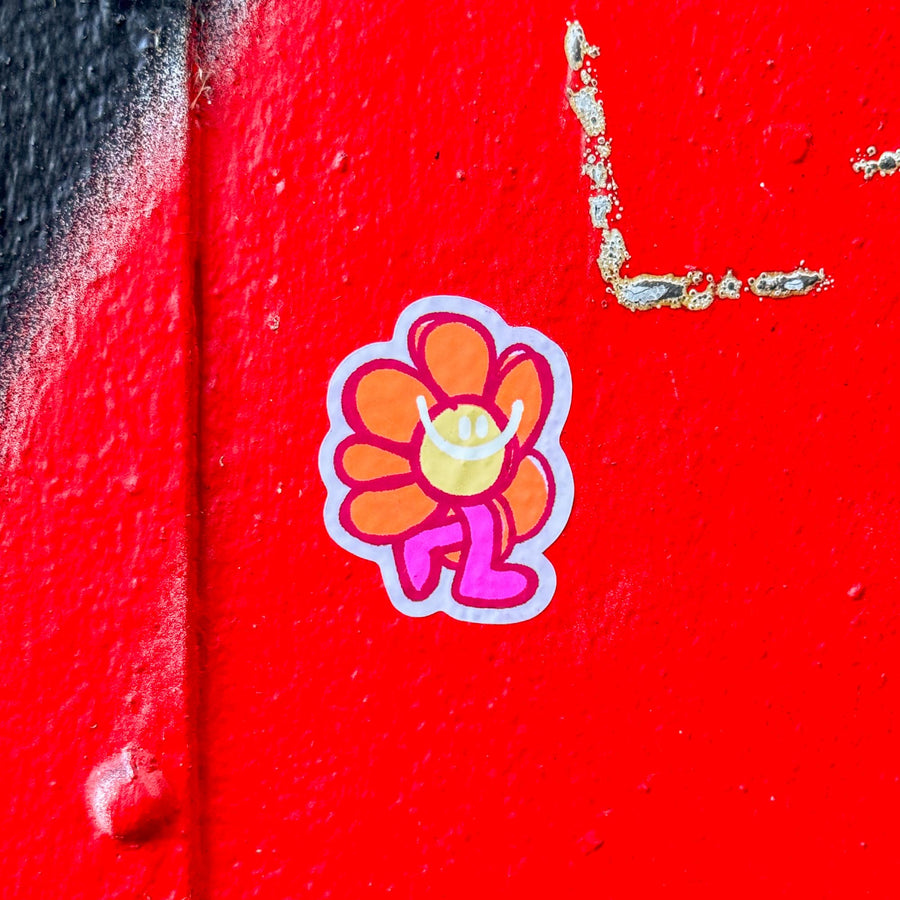 Pack Fleur animée (7 Stickers) | Brunograffer | Les packs de stickers