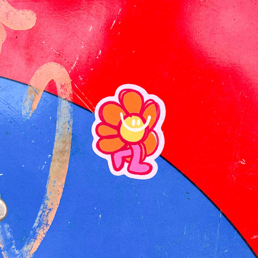 Pack Fleur animée (7 Stickers) | Brunograffer | Les packs de stickers