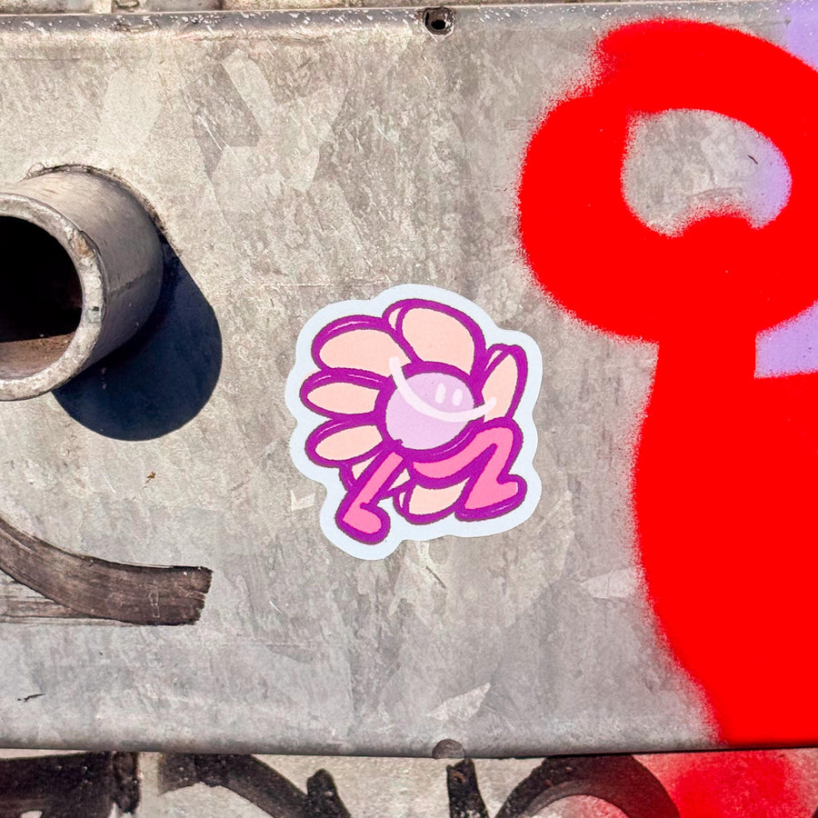 Pack Fleur animée (7 Stickers) | Brunograffer | Les packs de stickers