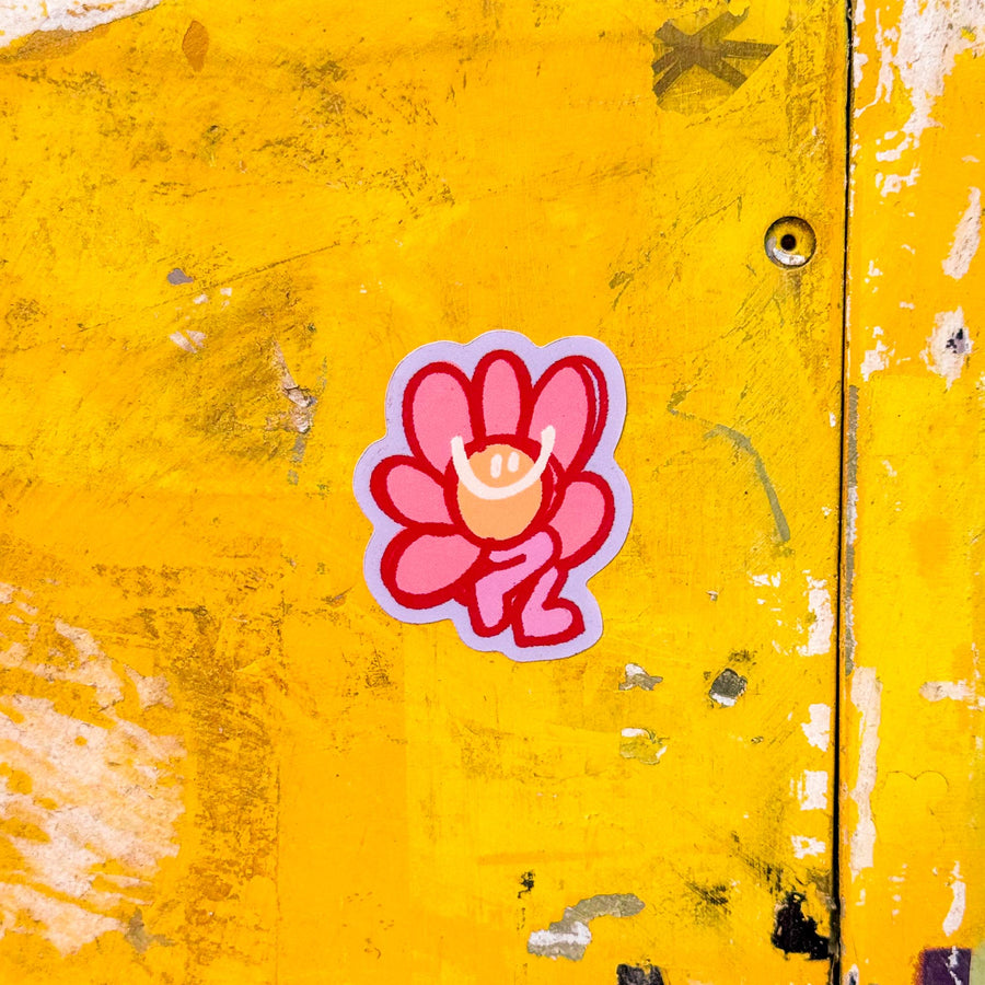 Pack Fleur animée (7 Stickers) | Brunograffer | Les packs de stickers