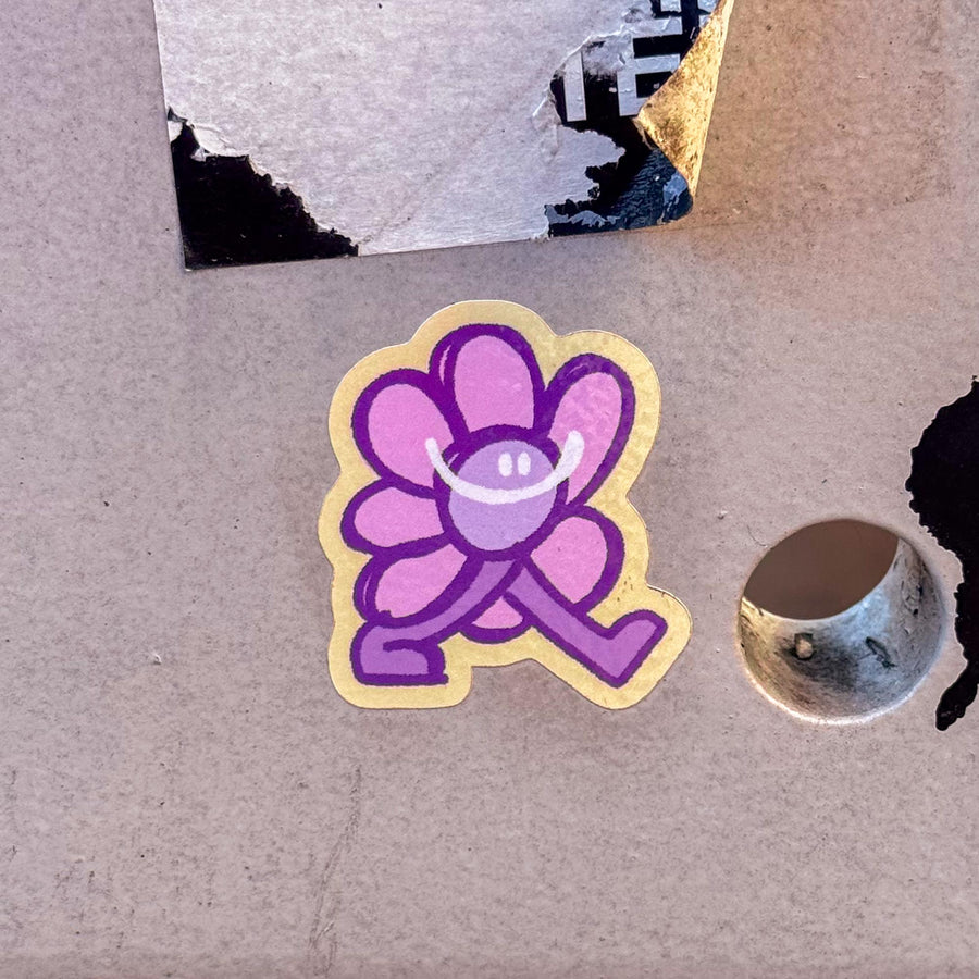 Pack Fleur animée (7 Stickers) | Brunograffer | Les packs de stickers