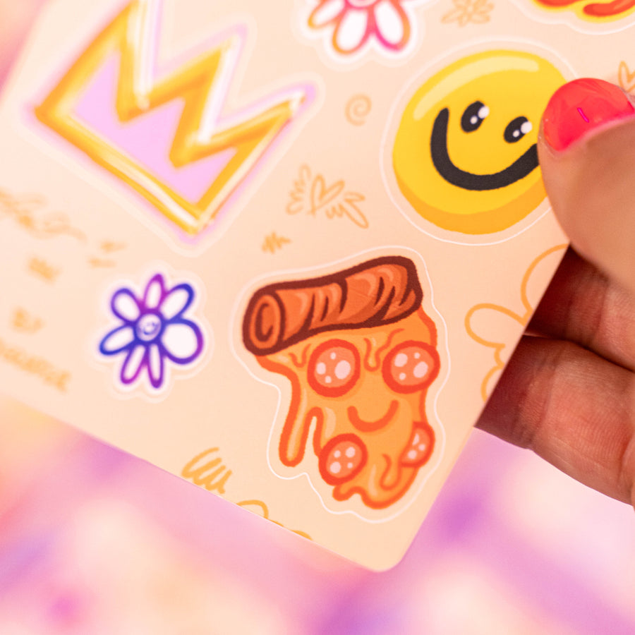 Pack King (8 stickers) | Brunograffer | Les packs de stickers