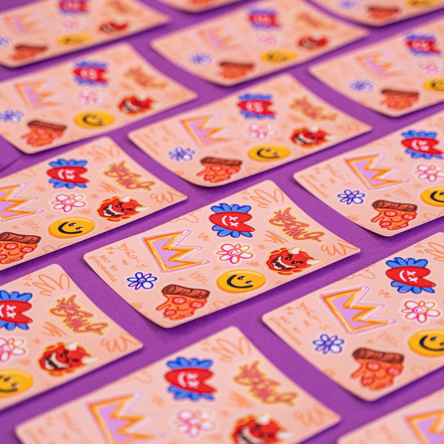 Pack King (8 stickers)