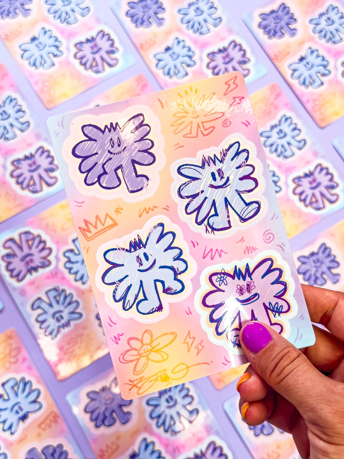 Pack Pad animé (4 Stickers)