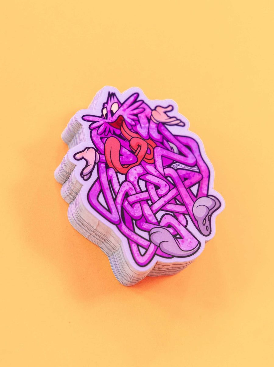 Pad Emmêlé | Brunograffer | stickers