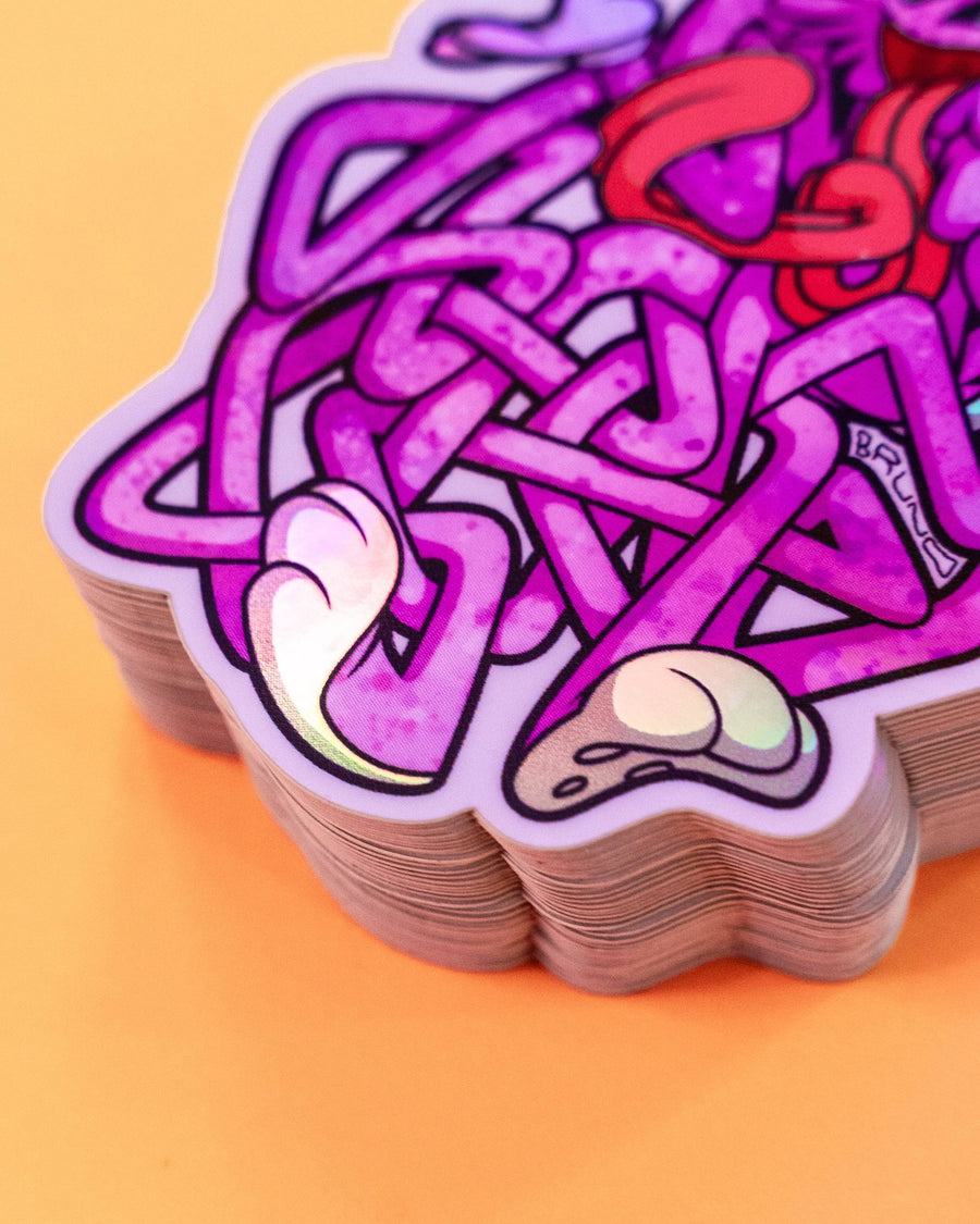 Pad Emmêlé | Brunograffer | stickers