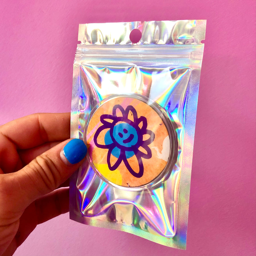 Pins fleur | Brunograffer | Accessoire 5%