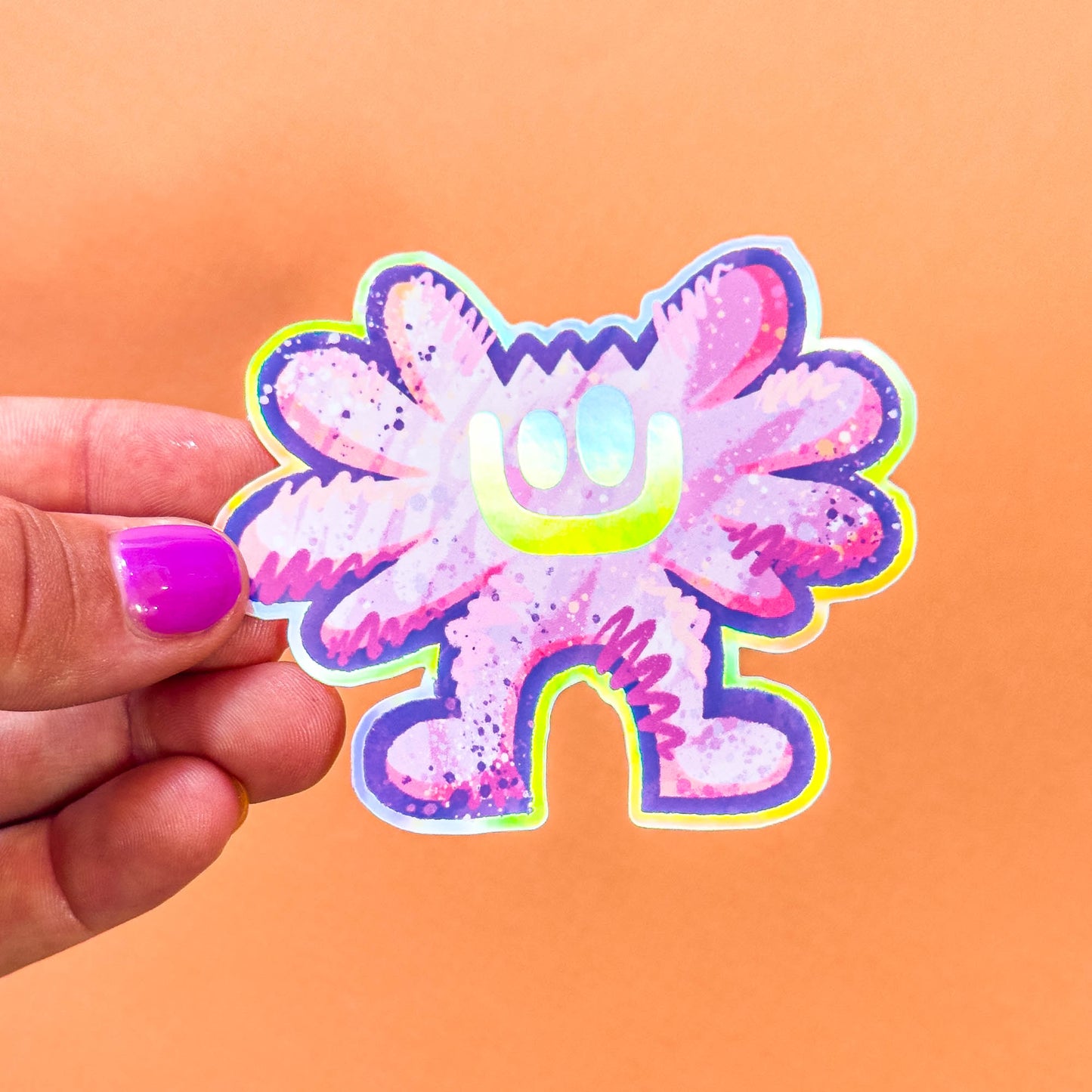 Sticker Pad holographique