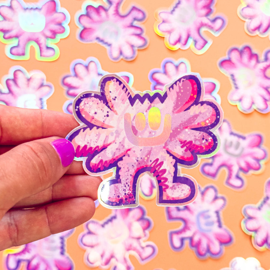 Bloc d'autocollants holographiques | Brunograffer | autocollants