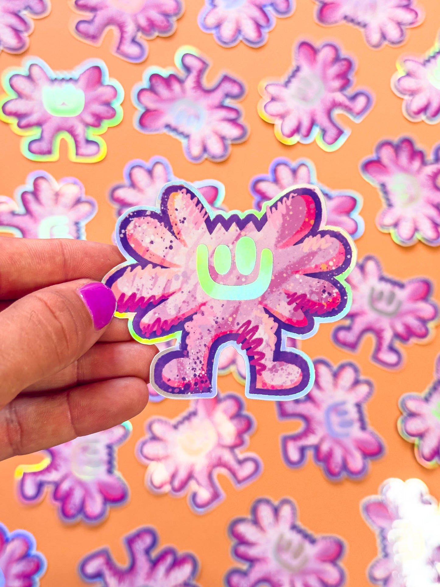 Sticker Pad holographique