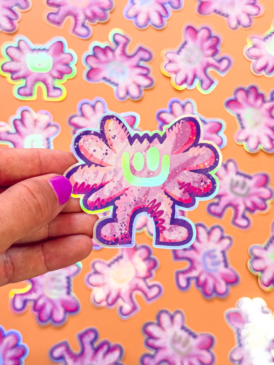 Bloc d'autocollants holographiques | Brunograffer | autocollants