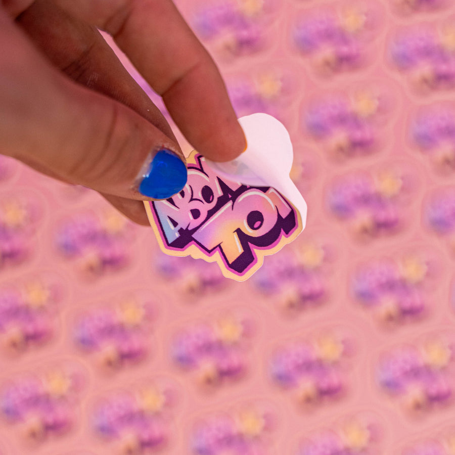 Sticker abonne-toi ! | Brunograffer | stickers